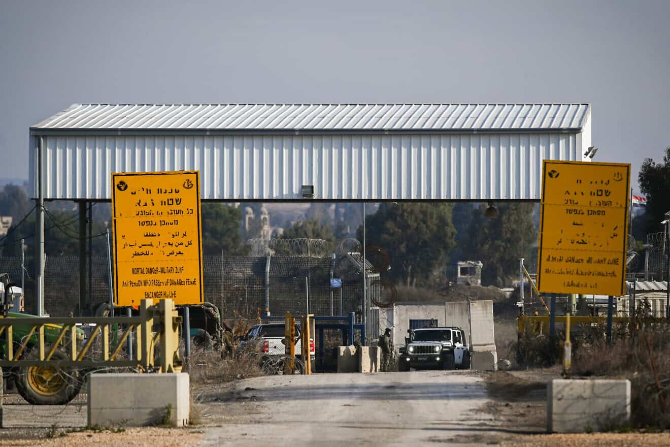 IDF troops guard the Israeli side of the border with Syria in the Golan Heights, Dec. 8, 2024. Photo by Michael Giladi/Flash90.