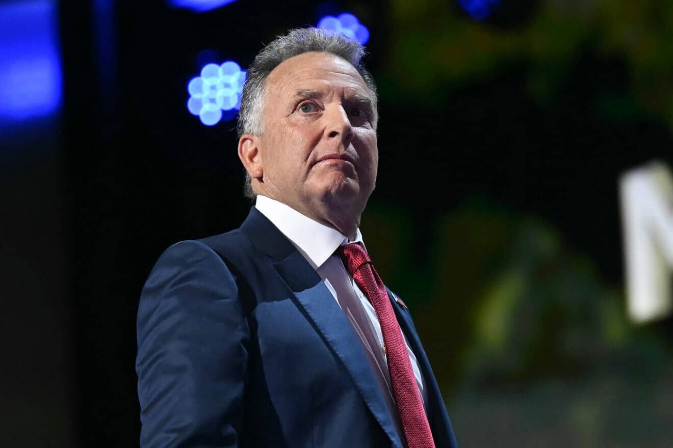 U.S. investor Steve Witkoff attends the last day of the 2024 Republican National Convention at the Fiserv Forum in Milwaukee on July 18, 2024. Photo by Patrick T. Fallon/AFP Getty Images.