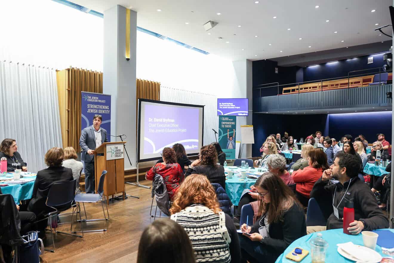 Jewish educators attended a conference from The Jewish Education Project on teaching in a post-Oct. 7th world. Credit: Courtesy.