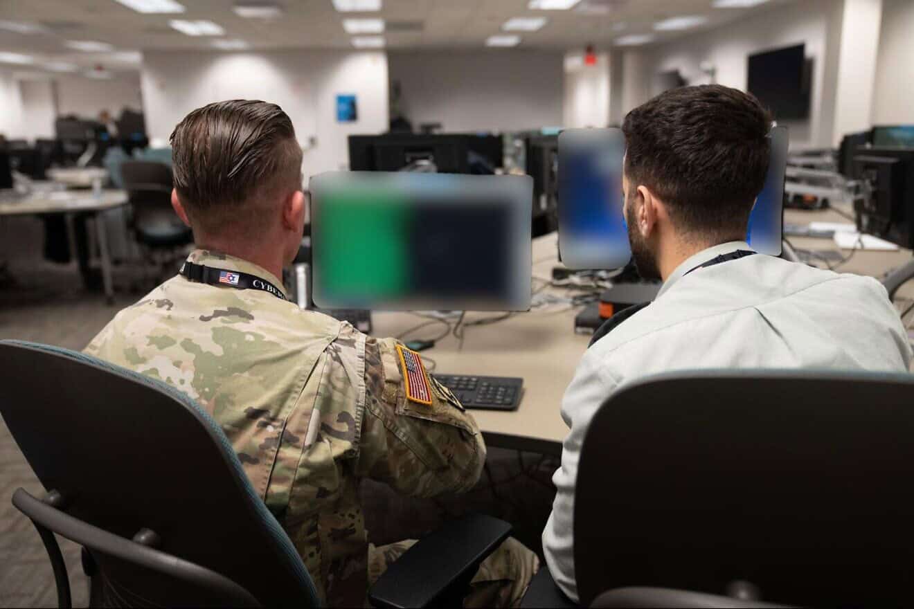 The "Cyberdome IX" exercise, which took place over two weeks in the United States, December 2024. Credit: IDF.