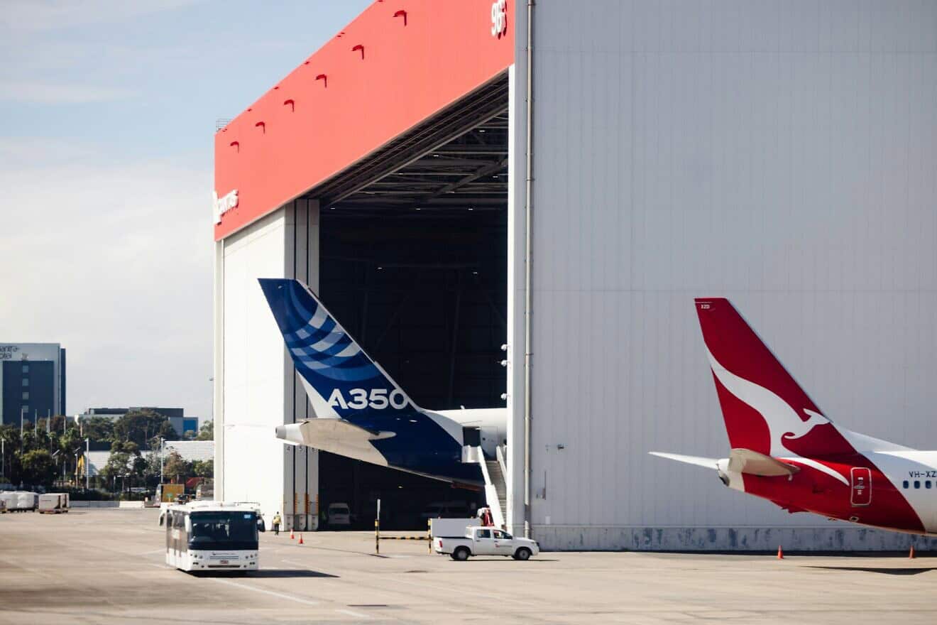 Airplanes at Sydney Kingsford Smith Airport, May 2, 2022. Photo by Josh Withers/Unsplash.
