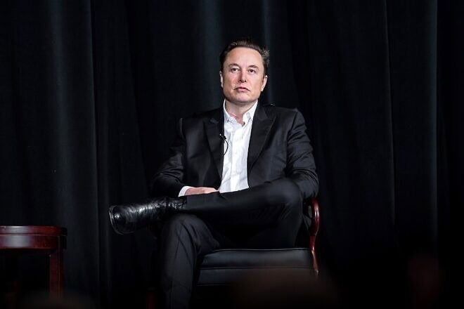 Elon Musk at the Ira C. Eaker Distinguished Speaker Presentation at the U.S. Air Force Academy in Colorado Springs, Colo., on April 7, 2022. Photo by Trevor Cokley via Wikimedia Commons.