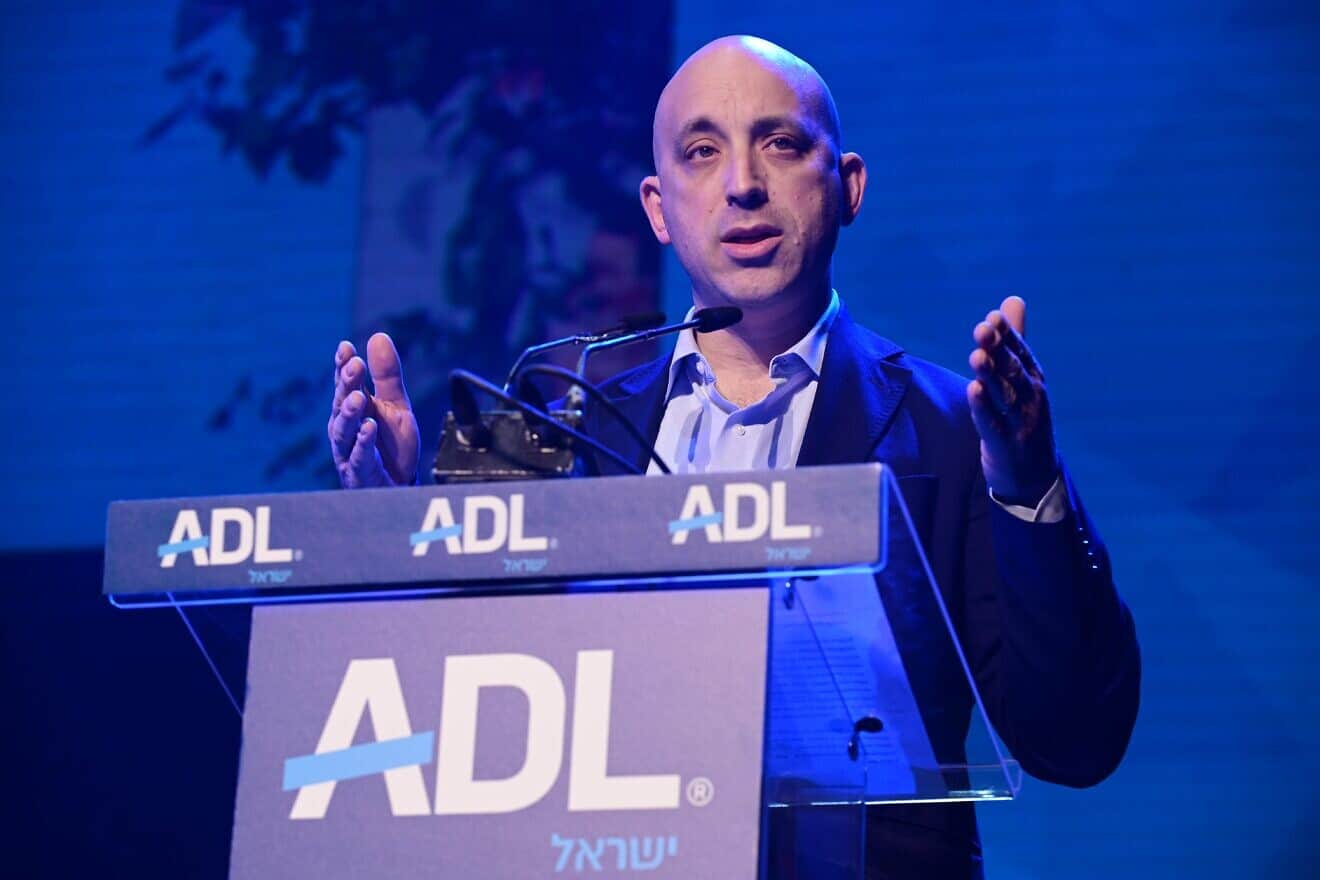 A Conference of the Anti-Defamation League in Tel Aviv, on Nov. 16, 2022. Photo by Tomer Neuberg/Flash90.