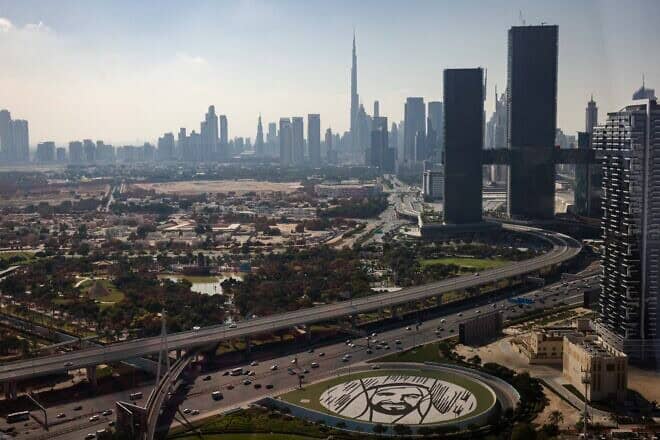 View of Dubai, United Arab Emirates. Dec. 16, 2022. Photo by Nati Shohat/FLASH90.