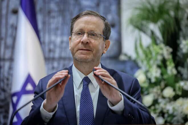Israeli President Isaac Herzog. Credit: Courtesy.