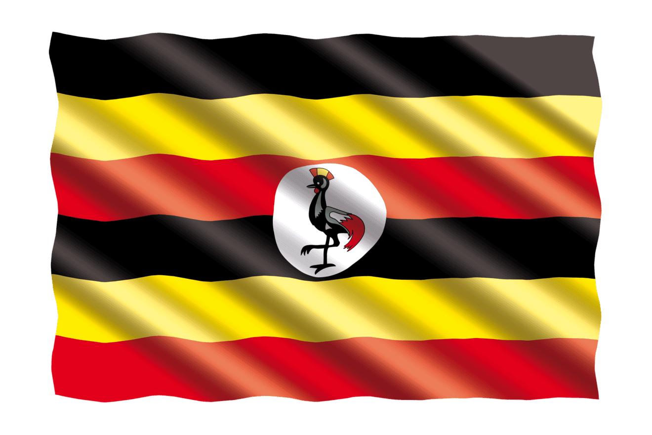 Flag of Uganda. Credit: jorono/Pixabay.