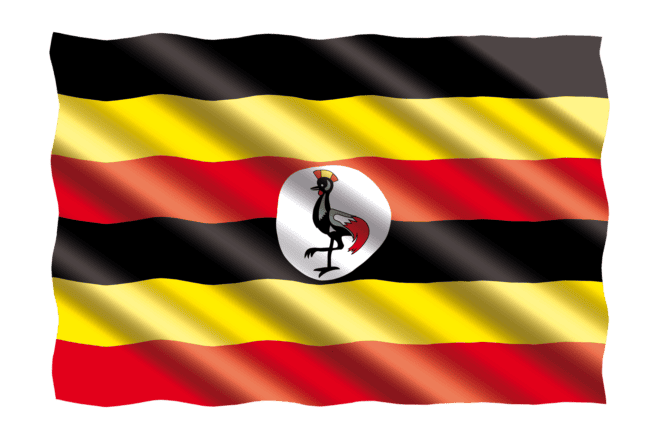 Flag of Uganda. Credit: jorono/Pixabay.