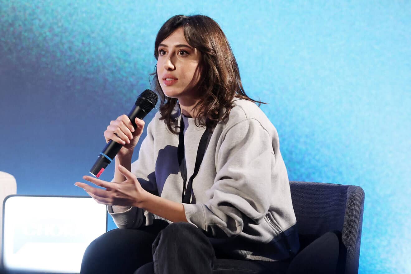 Cecilia Sala attends Chora Media Festival in Milan, Italy, on Feb. 16, 2024. Photo by Stefania D'Alessandro/Getty Images.