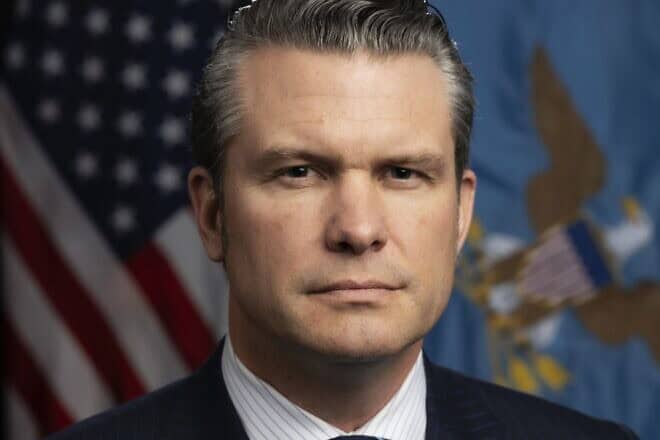 Pete Hegseth, U.S. secretary of defense. Credit: Chad McNeeley/U.S. Department of Defense via Wikimedia Commons.