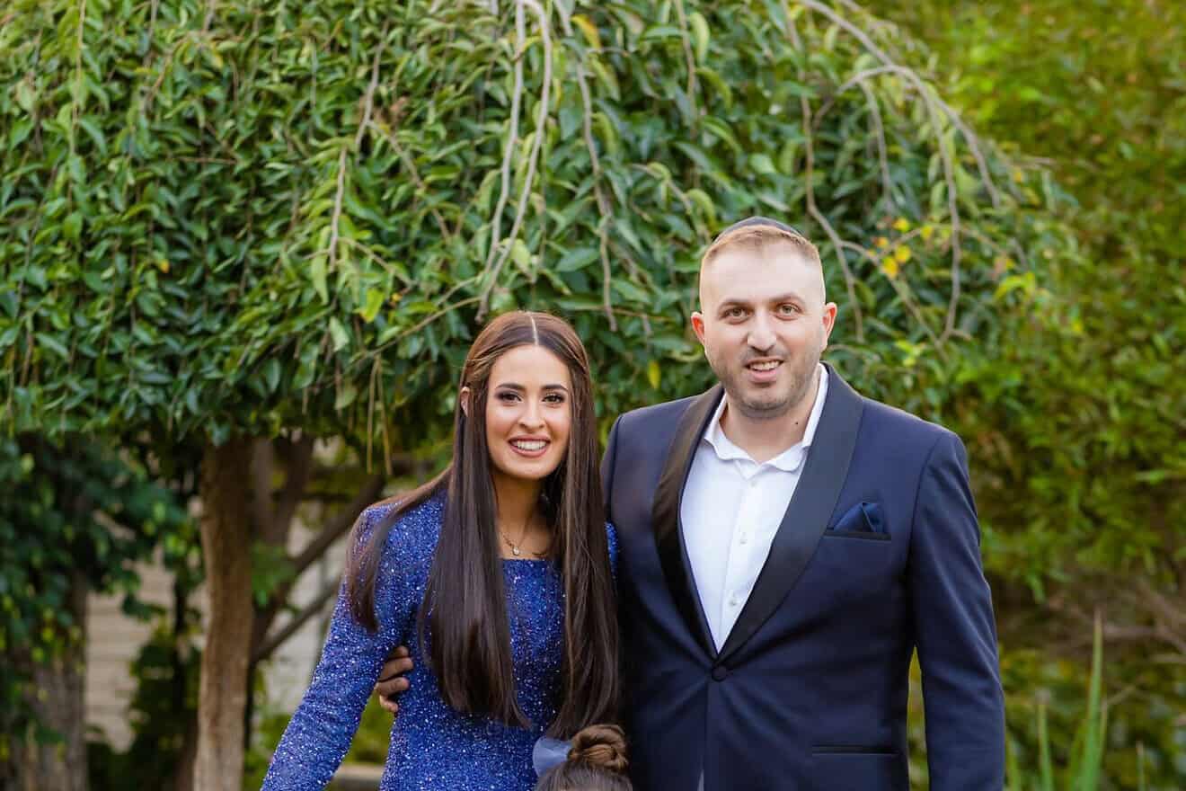 Yaniv Bender and his wife. Credit: Courtesy of Yaniv Bender.