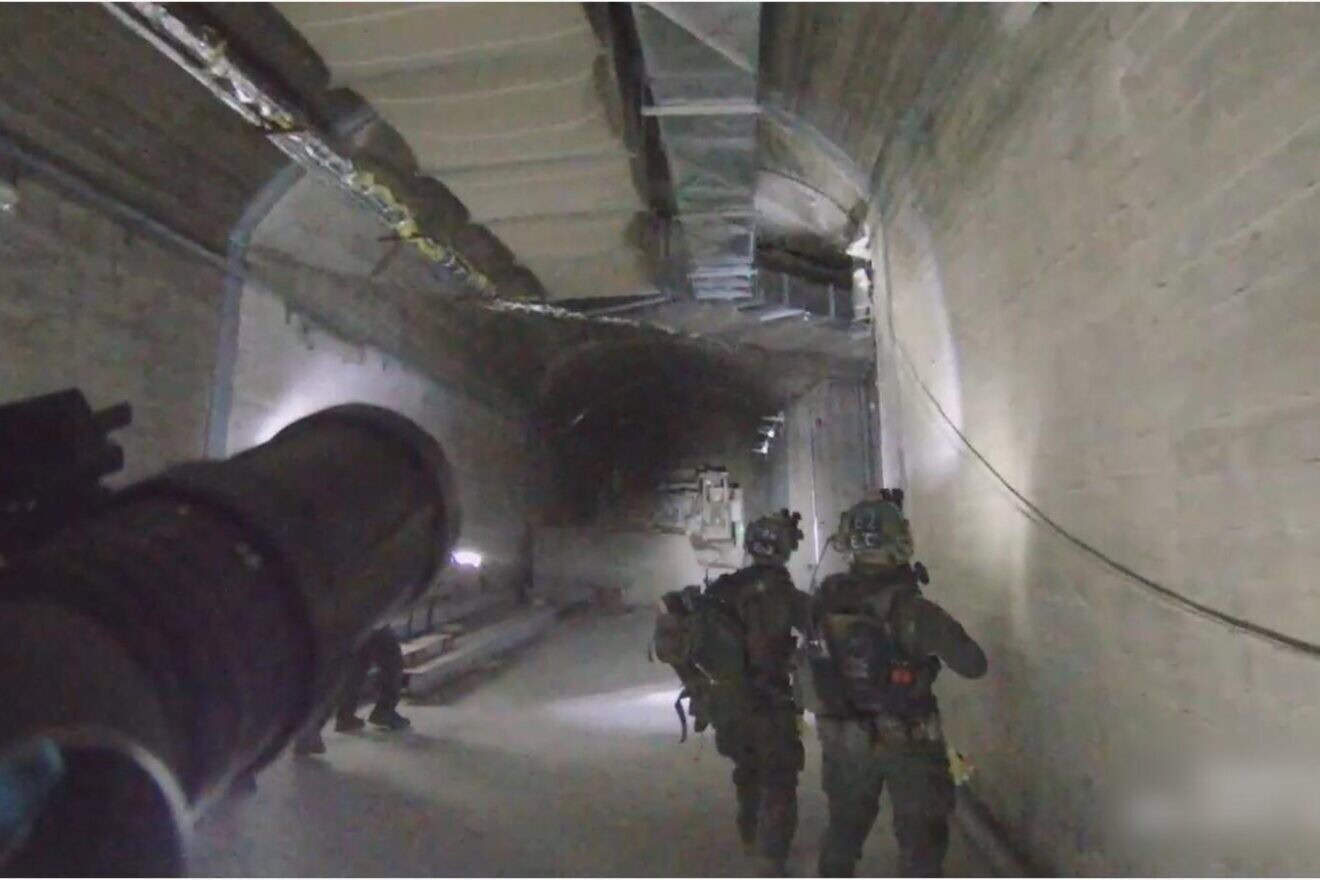 Members of the Israeli Air Force's elite Shaldag unit inside an Iranian weapons facility deep inside Syria, on Sept. 8, 2024. Credit: Israel Defense Forces.