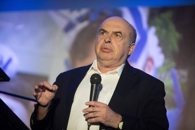 Then-Jewish Agency Chairman Natan Sharansky speaks during the organization's board of governors conference at the Orient Hotel in Jerusalem on June 24, 2018. Photo by Hadas Parush/Flash90.