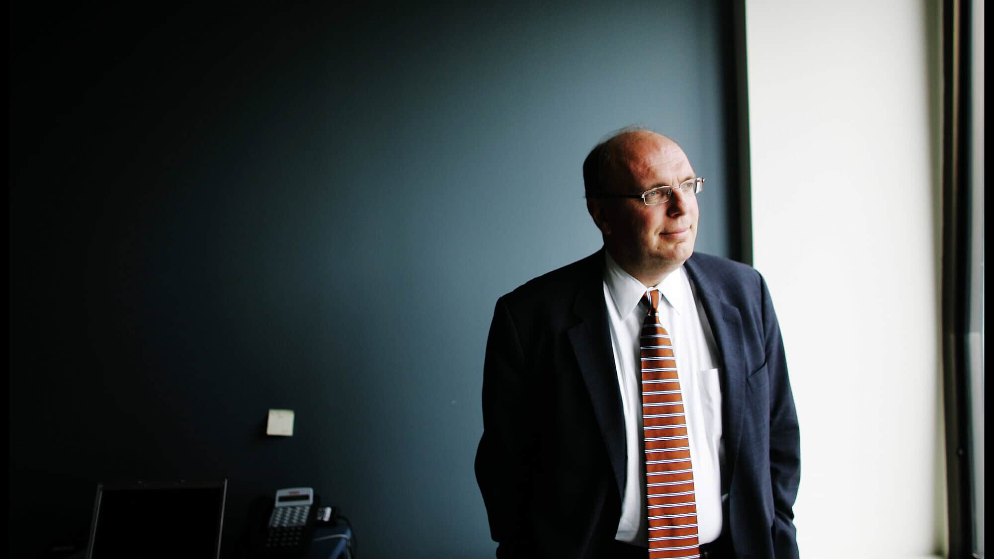 David Wurmser, former adviser to Dick Cheney on Middle Eastern affairs, at his office in Washington D.C. Photo by David Howells/Corbis via Getty Images.