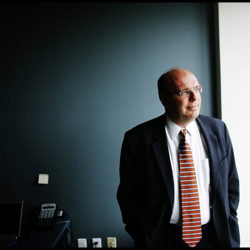 David Wurmser, former adviser to Dick Cheney on Middle Eastern affairs, at his office in Washington D.C. Photo by David Howells/Corbis via Getty Images.