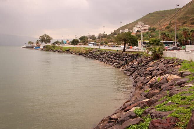 The Sea of the Galilee on Jan. 20, 2020. Photo by Gershon Elinson/Flash90.