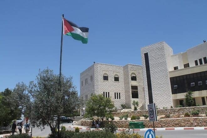 Birzeit University campus, north of Ramallah, May 28, 2013. Credit: Oromiya321 via Wikimedia Commons.