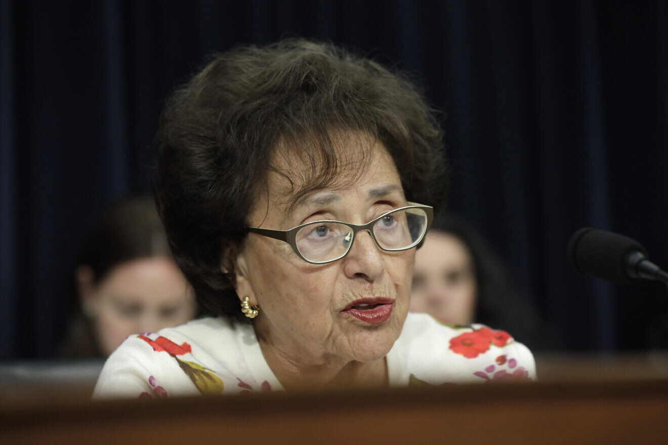 Rep. Nita Lowey (D-N.Y.), of the House Appropriations Committee, asks questions of U.S. Border Patrol Chief Carla L. Provost during a hearing on border patrol oversight, July 24, 2019. Credit: Glenn Fawcett/U.S. Customs and Border Protection.