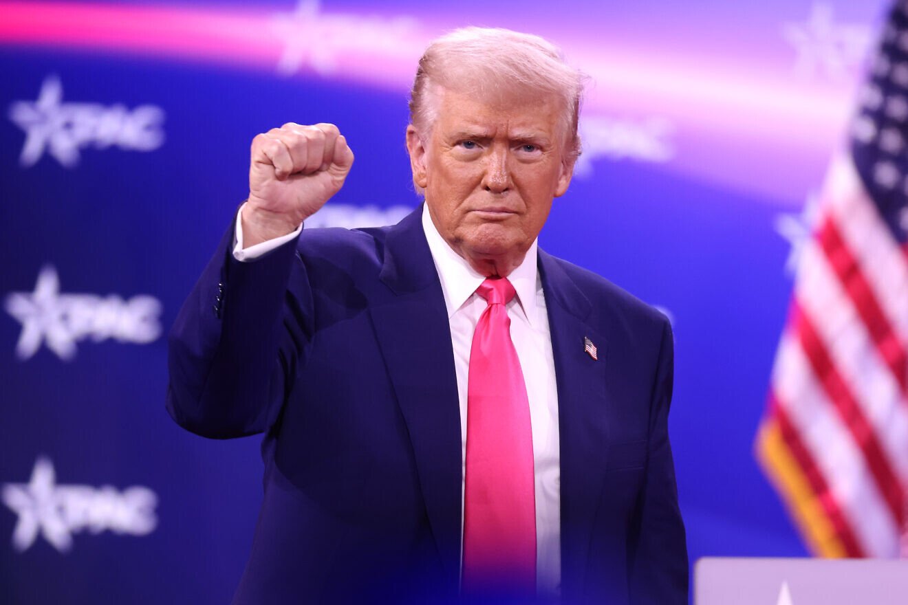 U.S. President Donald Trump speaks at the 2025 Conservative Political Action Conference (CPAC) at the Gaylord National Resort & Convention Center in National Harbor, Md., Feb. 22, 2025. Credit: Gage Skidmore, via Creative Commons.