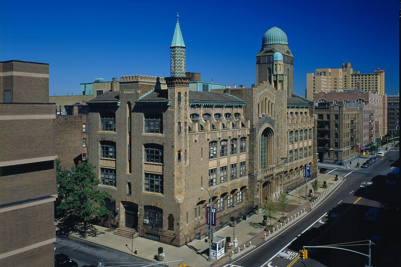 Zysman Hall on Yeshiva University's campus in upper Manhattan. Credit: Yeshiva University.