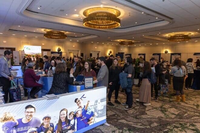 Nefesh B'Nefesh Aliyah Fair in Teaneck, N.J., on Monday, March 10, 2025. Photo by Shahar Azran.