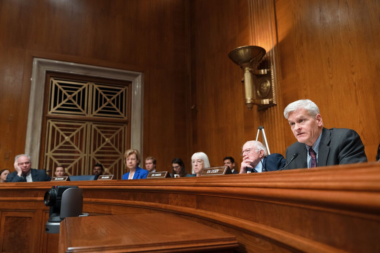 A hearing on "Antisemitic Disruptions on Campus" of the Senate Committee on Health, Education, Labor and Pensions, March 27, 2025. Credit: Ryan Donnell/U.S. Senate Photographic Services.