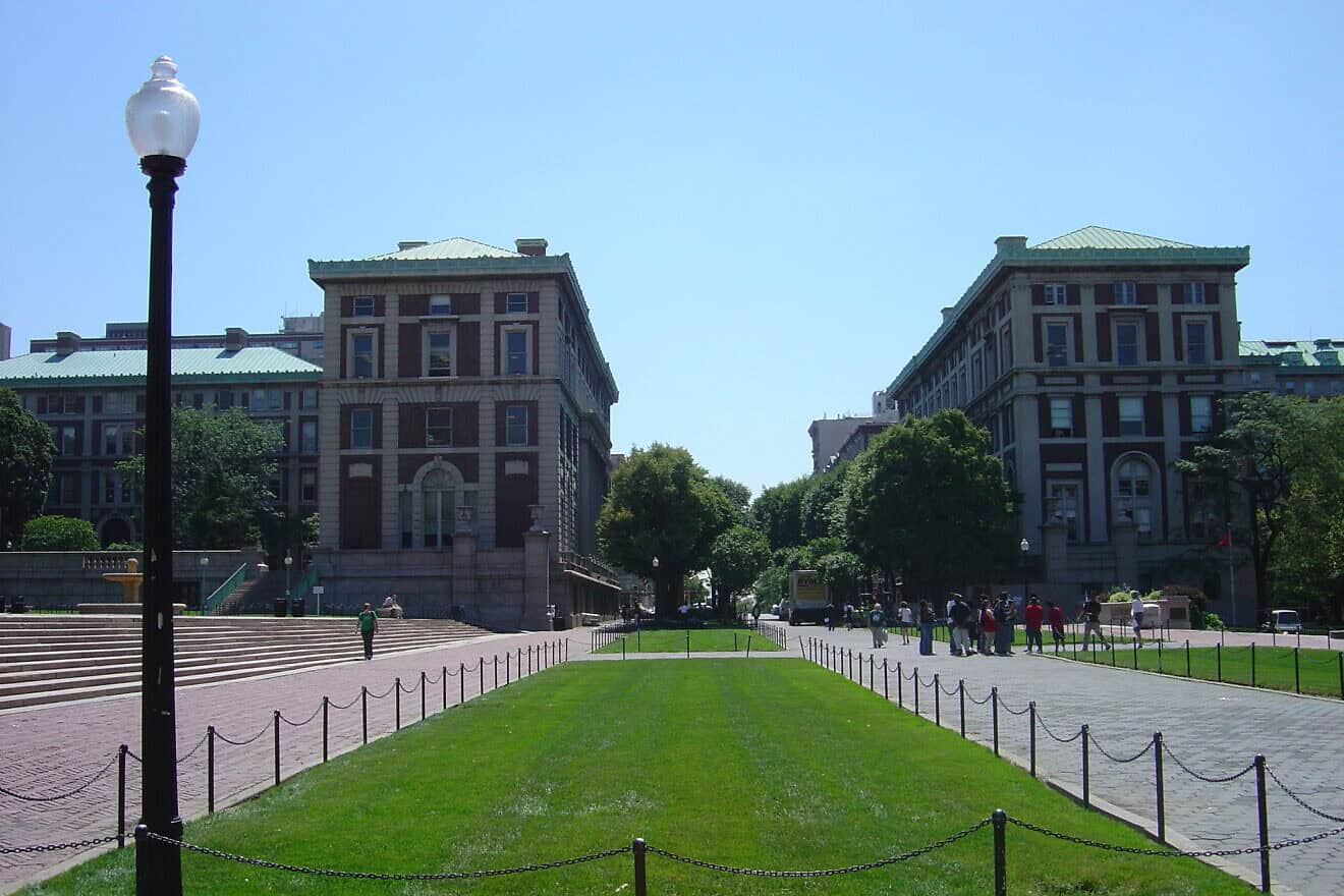Columbia University College Walk, New York City. Credit: Wikimedia.