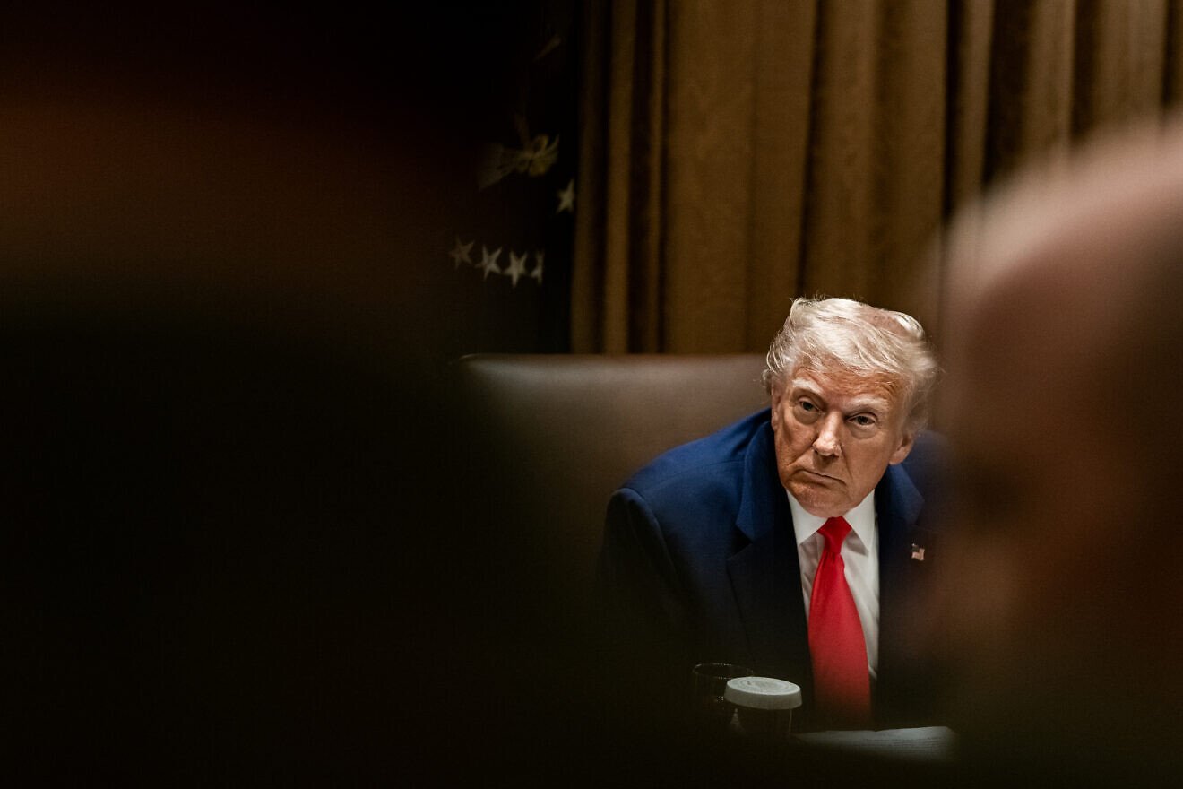 U.S. President Donald Trump holds a cabinet meeting in the Cabinet Room of the White House, April 10, 2025. Credit: Molly Roberts/White House.