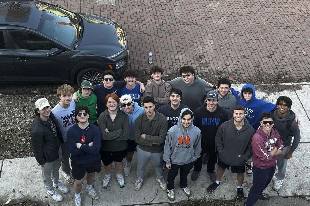 AEPi from the University at Buffalo won this year's Mensch Madness tournament. Credit: Courtesy.