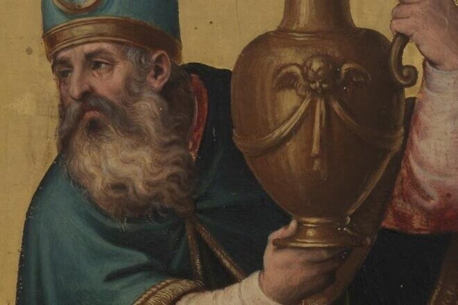 “The High Priest Aaron,“ oil on panel, between circa 1545 and circa 1550, painted by Juan de Juanes. Credit: Museo del Prado/Public Domain via Wikimedia Commons.
