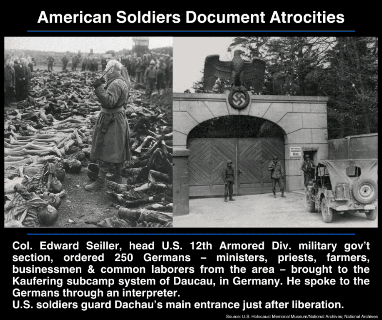 American Soldiers Document Atrocities
