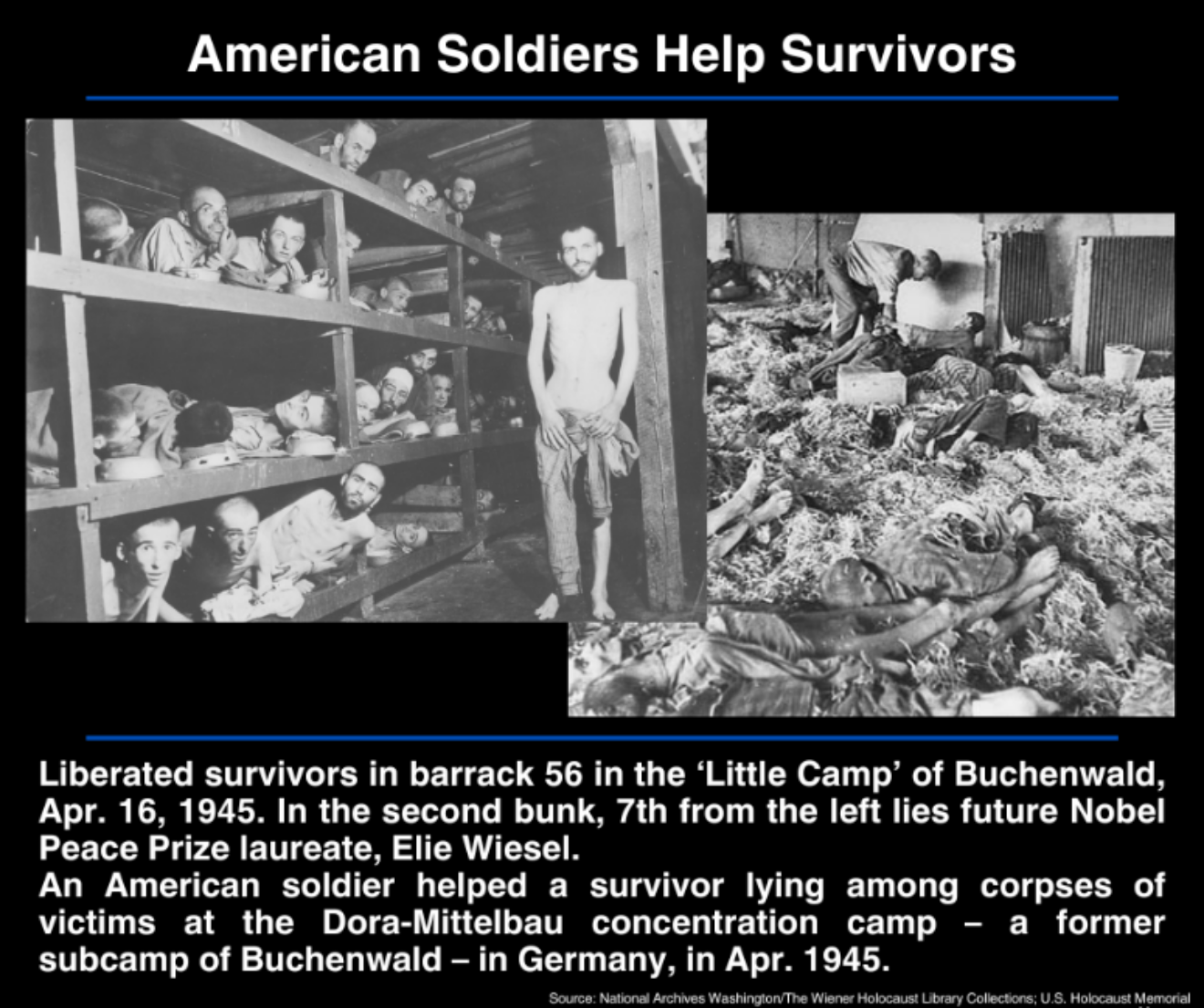 American Soldiers Help Survivors