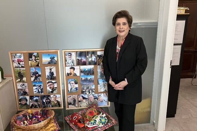 Ava Atzum Arévalo de Moscoso, the Guatemalan ambassador to Israel. Credit: Courtesy.