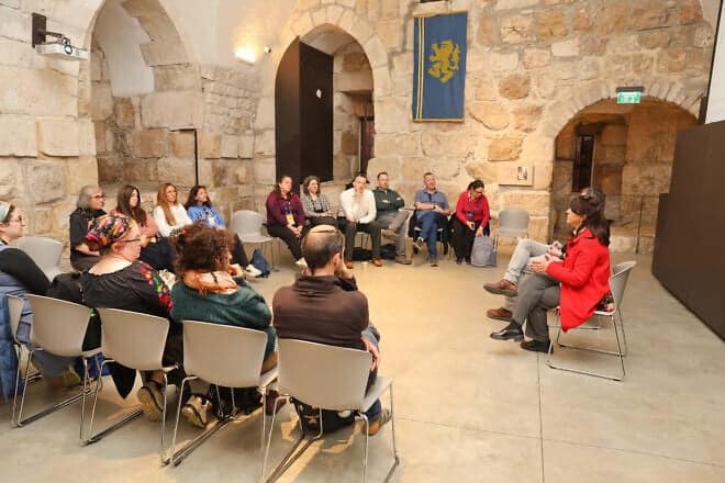 Cleveland educators participate in the M²: Institute for Experiential Jewish Education seminar in Israel. Photo by Yonit Schiller.