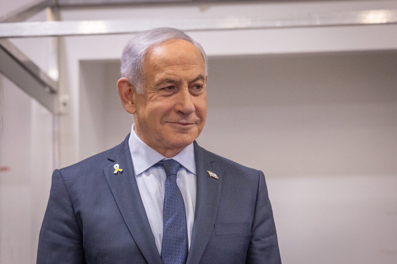 Israeli Prime Minister Benjamin Netanyahu, April 9, 2025. Photo by Miriam Alster/Flash90.