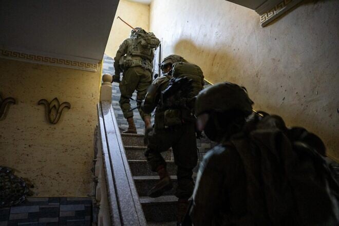 Israeli forces during recent counterterrorism activity in Judea and Samaria in an IDF image published on April 21, 2025.