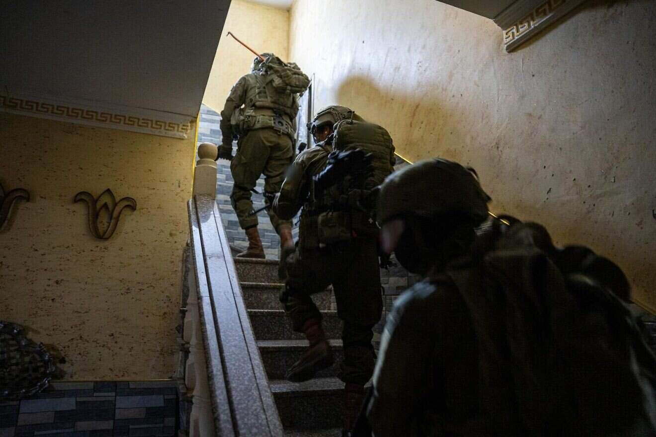Israel Defense Forces troops operate in Judea and Samaria, April 21, 2025. Credit: IDF.