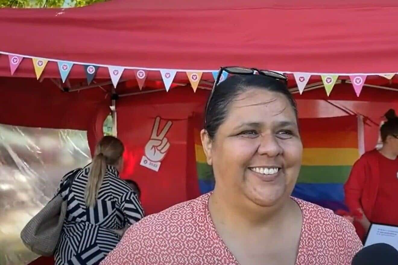 Swedish Left MP Lorena Delgado Varas. Source: Screenshot.