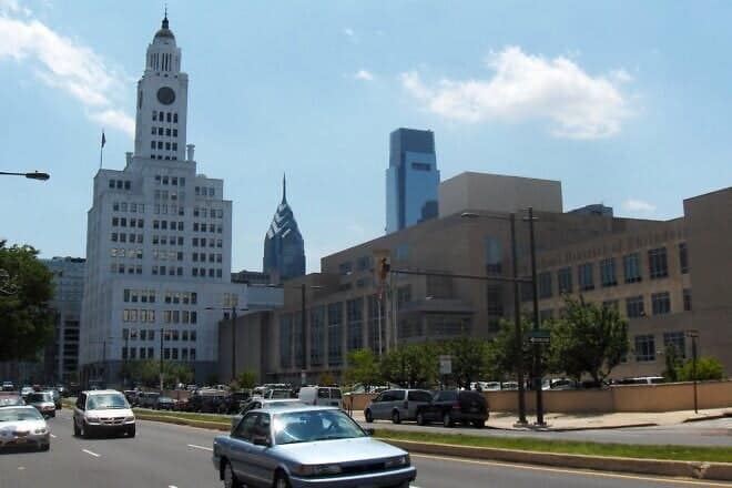 The Philadelphia Board of Education Building, the city's district headquarters. Credit: Public Domain/Wikimedia Commons.