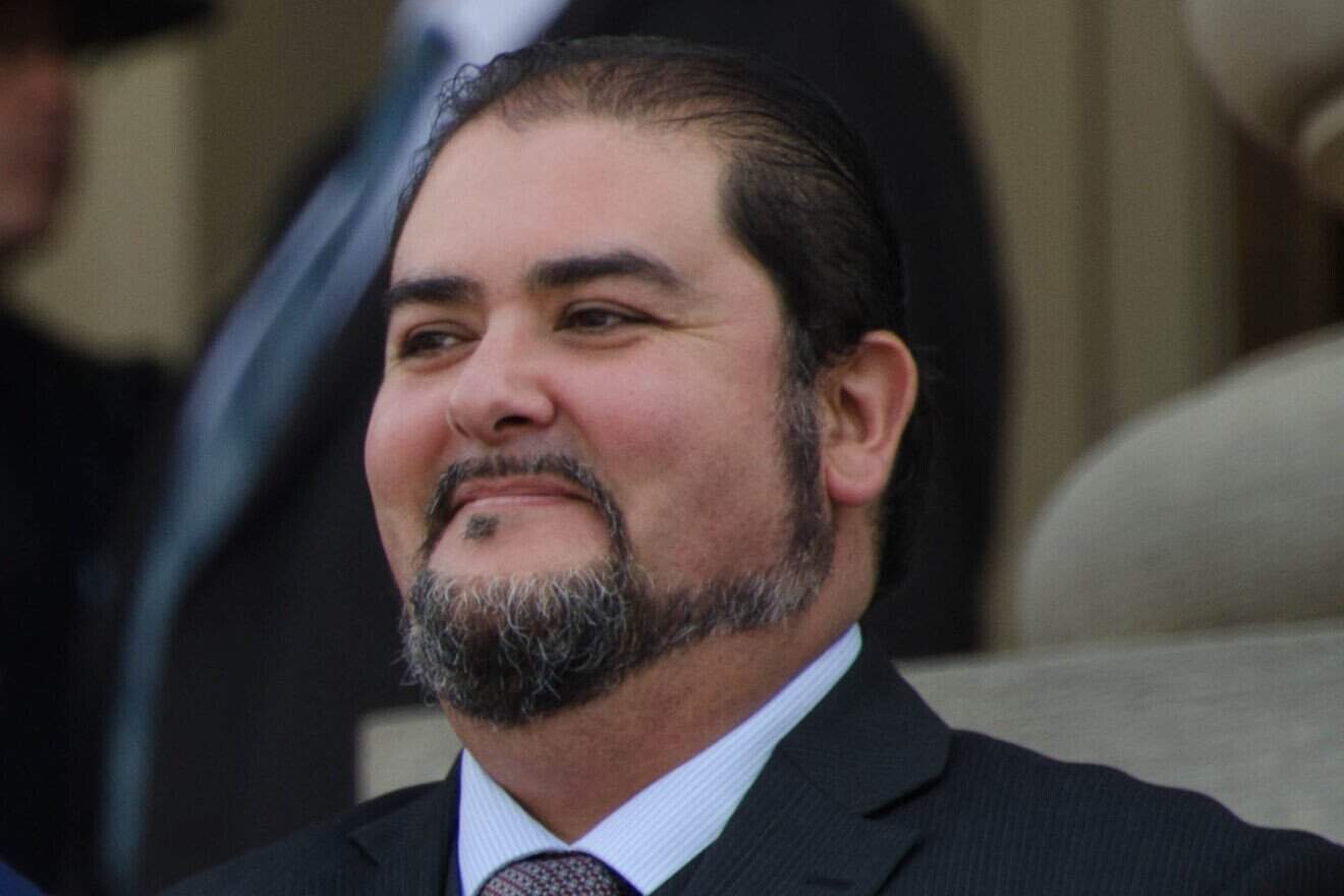 Rod Loyola attends the swearing-in ceremony for Alberta's premier and Cabinet in Edmonton, Canada, on May 24, 2015. Photo by Connor Mah via Wikimedia Commons.