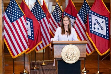 Sarah Huckabee Sanders, governor of Arkansas. Credit: Office of the Governor.