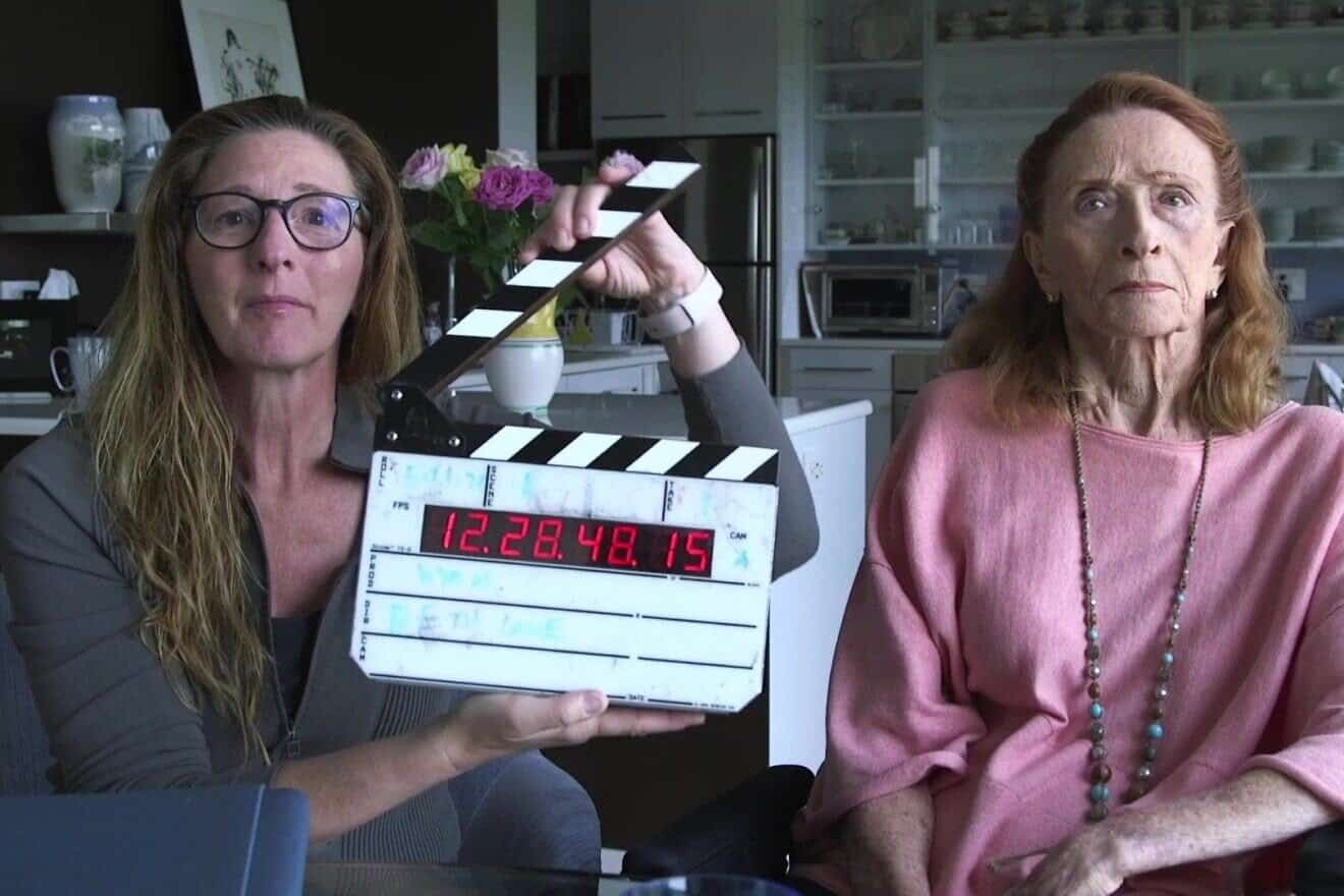 Beth Lane, the director of the 2025 film “Unbroken,” with her mother, Ginger. Credit: Courtesy of Greenwich Entertainment.