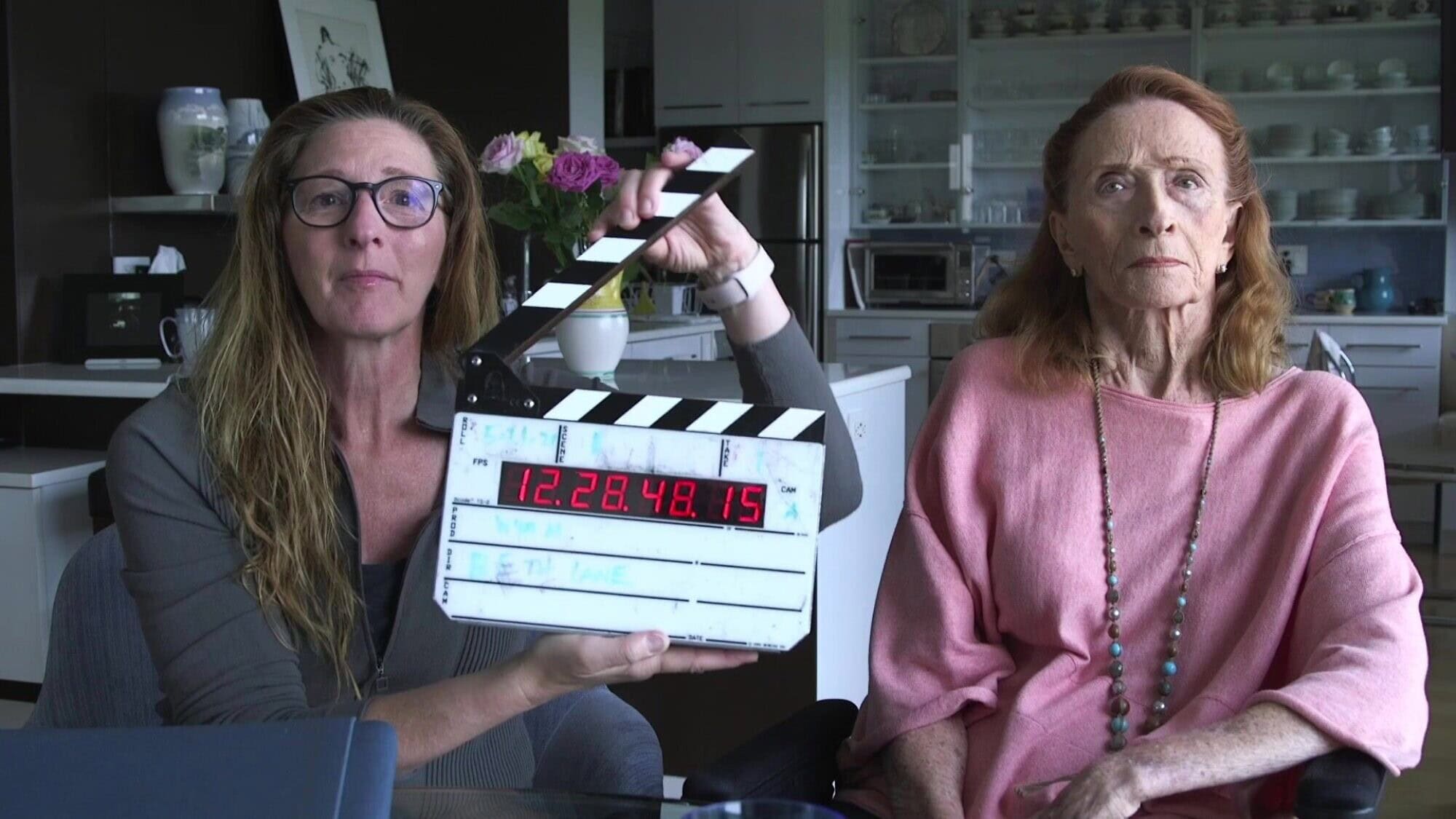 Beth Lane, the director of the 2025 film “Unbroken,” with her mother, Ginger. Credit: Courtesy of Greenwich Entertainment.