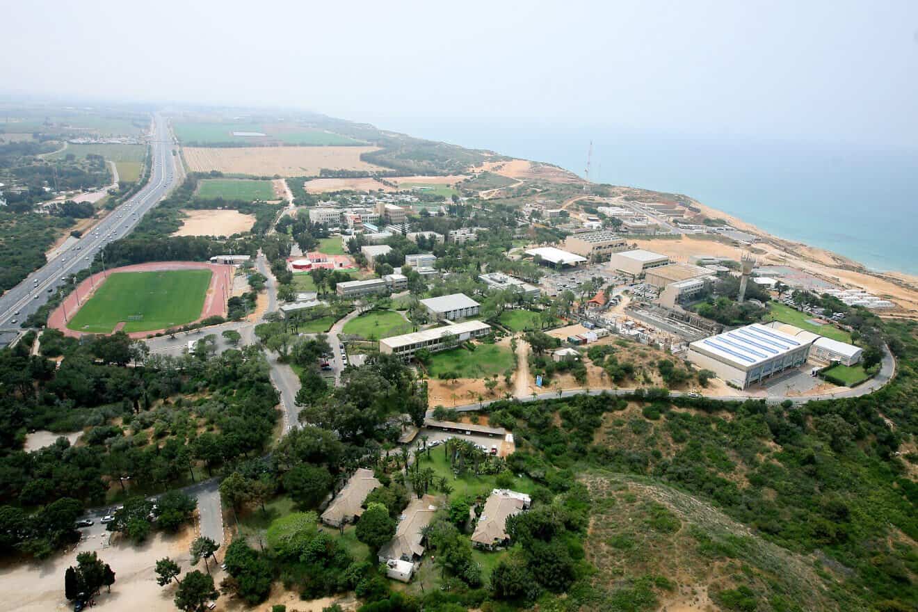 A view of the Wingate Institute, Israel’s National Center for Physical Education and Sport, south of Netanya. Photo by Moshe Shai/Flash90.