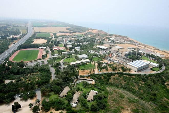 A view of the Wingate Institute, Israel’s National Center for Physical Education and Sport, south of Netanya. Photo by Moshe Shai/Flash90.