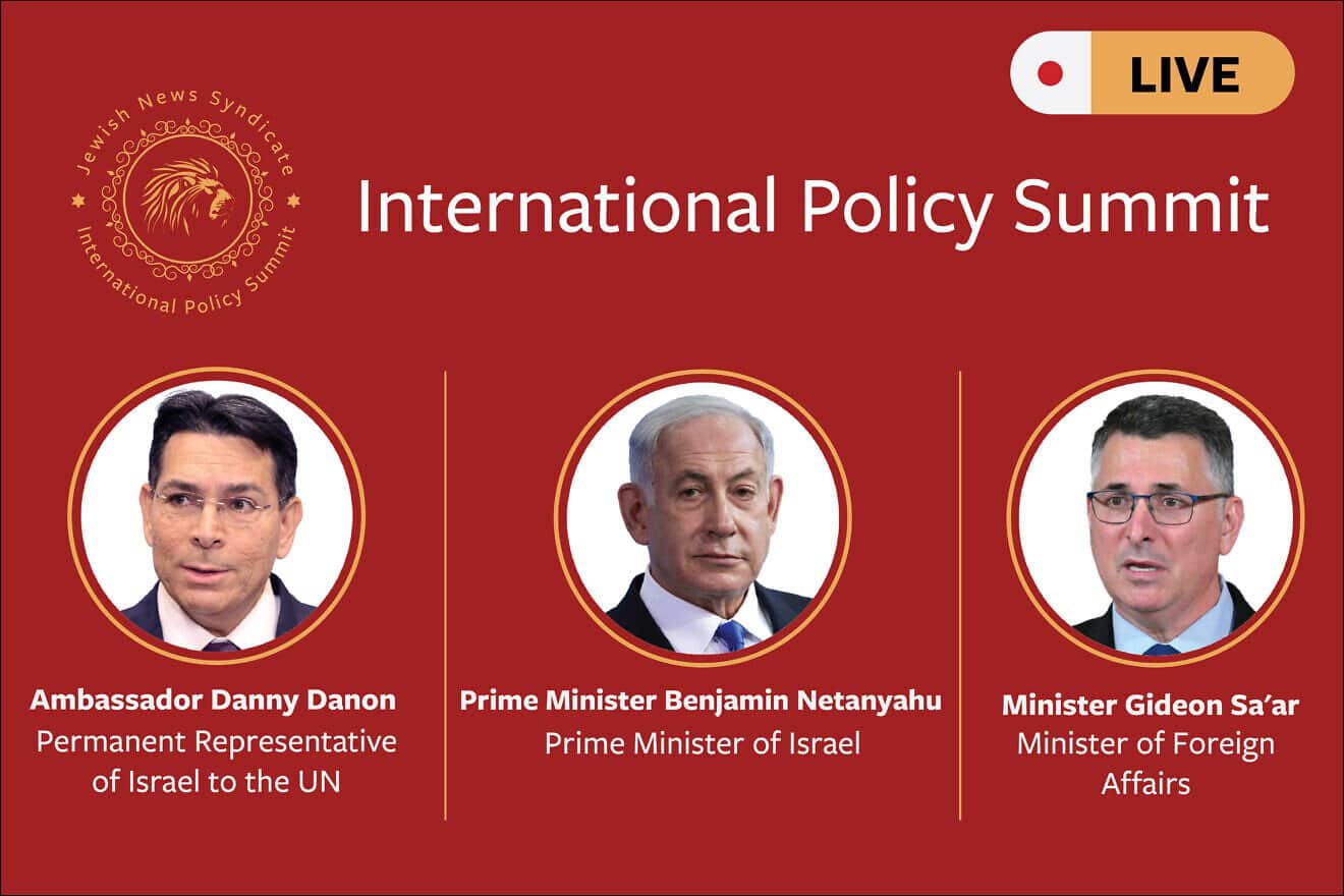 JNS International Policy Summit. Credit: JNS.