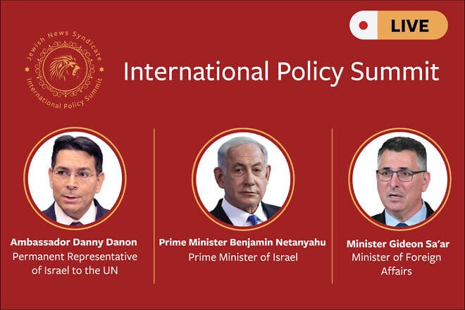 JNS International Policy Summit. Credit: JNS.
