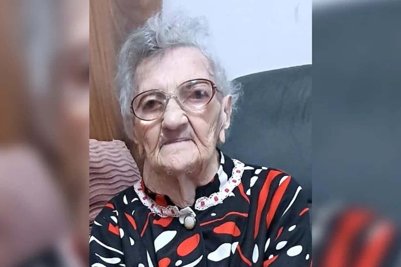 Nechama Grossman, Israel's oldest Holocaust survivor. Credit: Courtesy of the Grossman family.