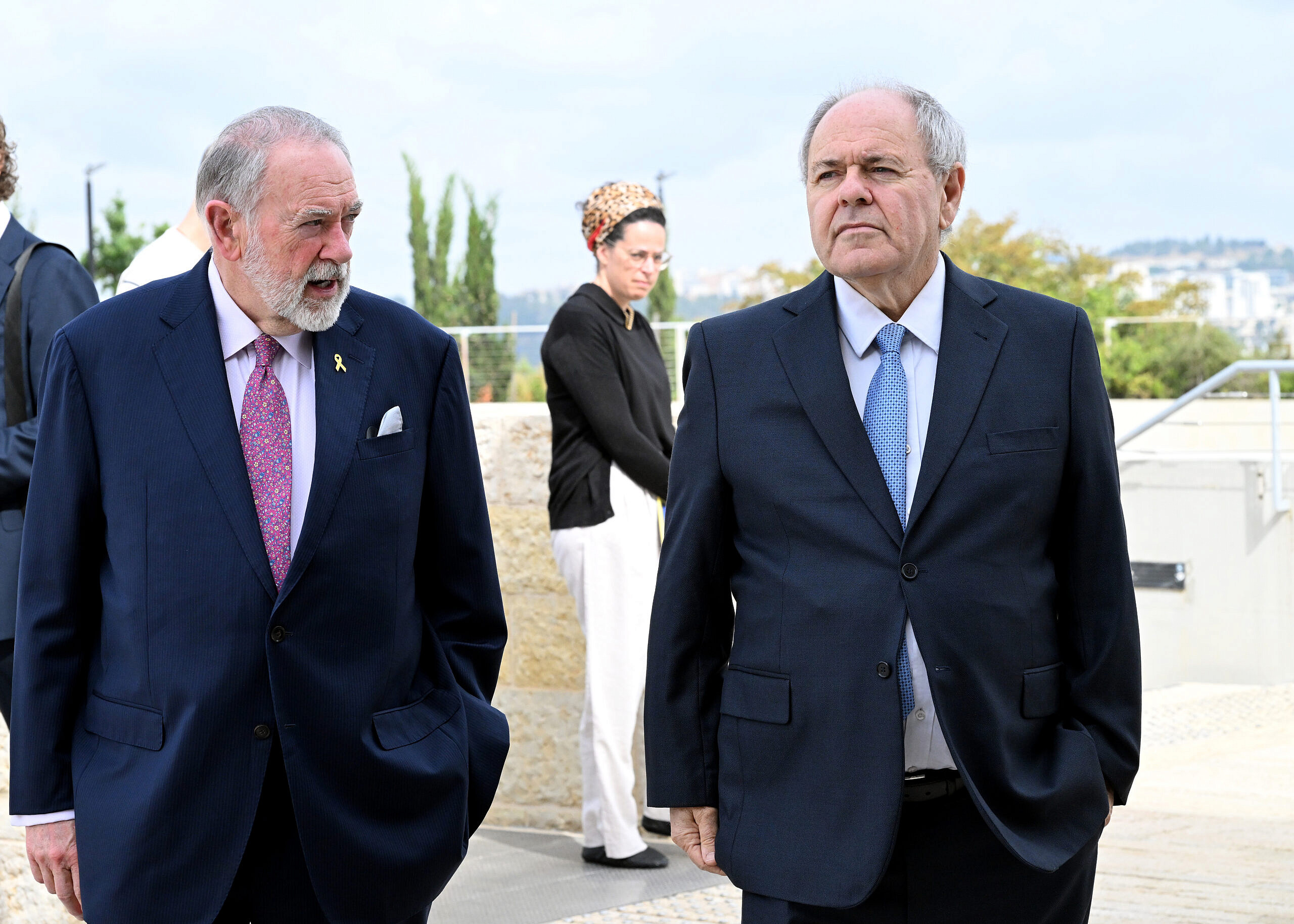 Huckabee Dayan Yad Vashem