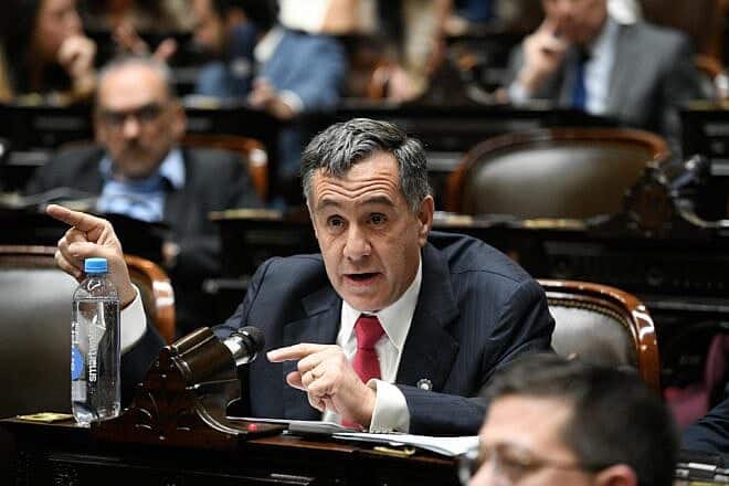 Argentinian Deputy Alejandro Finocchiaro, who co-chairs the Israel Allies Caucus in the Buenos Aeries parliament. Credit: Courtesy.