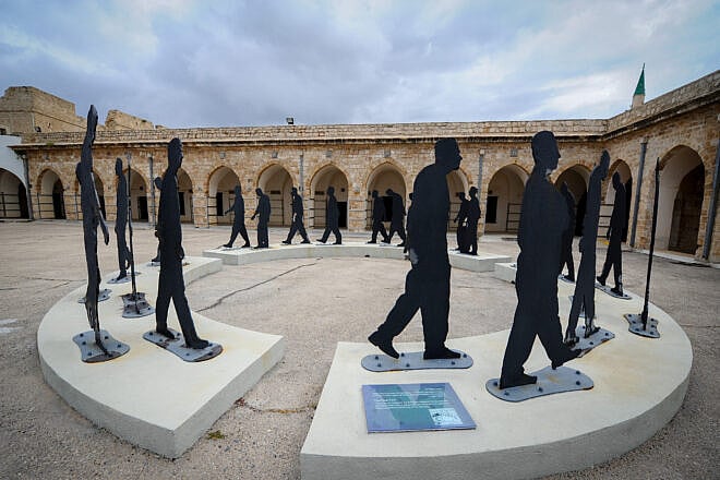 Acre Prison, a former prison and current museum in the port city of Acre in northern Israel; the citadel was built during the Ottoman period over the ruins of a 12th-century Crusader fortress. The Ottomans used it at various times as a government building, prison, army barracks and arms warehouse. March 28, 2016. Photo by Mendy Hechtman/Flash90.